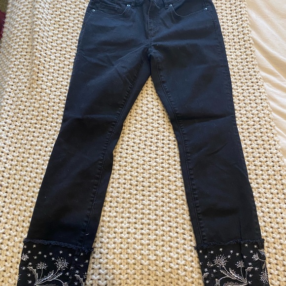 Loft Embroidered Jeans - Picture 2 of 6
